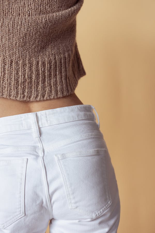 A elegância em branco: a calça branca